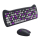 CANYON Zestaw klawiatura i mysz HSET-W6 Violet z podkładką - 1283178 - zdjęcie 4